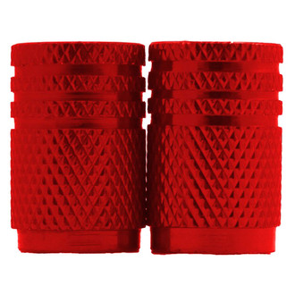 Outlaw Racing® - Red Billet Tire Valve Caps