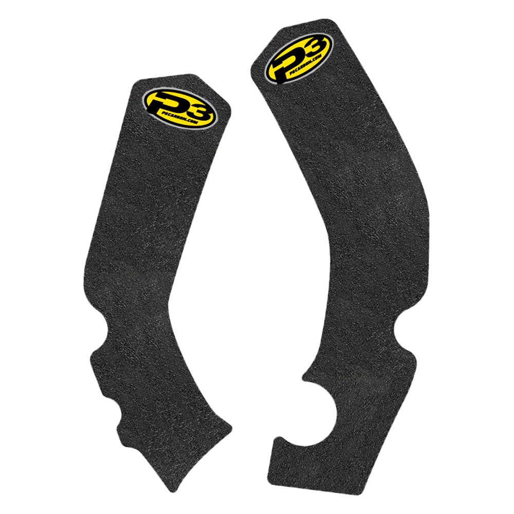 P3 Carbon® 748070BLK Grip Guards Black Carbon Fiber Frame Protectors