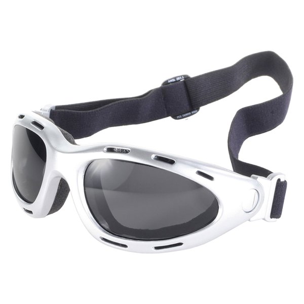 Pacific Coast Sunglasses® - Dyno™ Kickstart Adult Silver Sunglasses (Silver)
