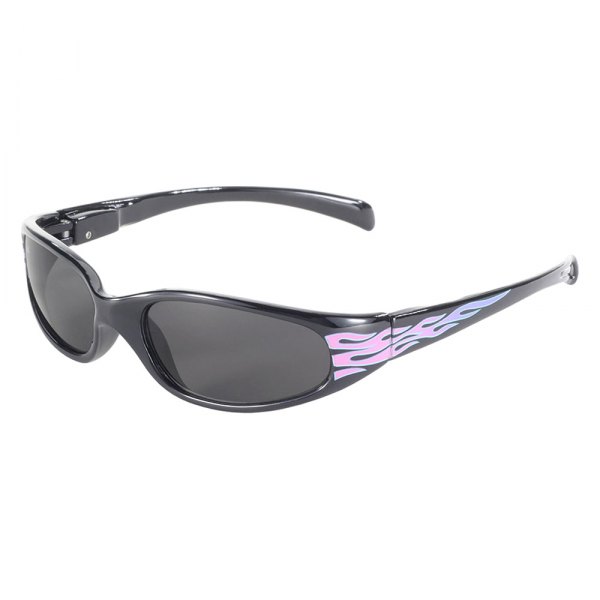 Pacific Coast Sunglasses® - Chix Heavenly™ Adult Black Sunglasses (Black with Fire)