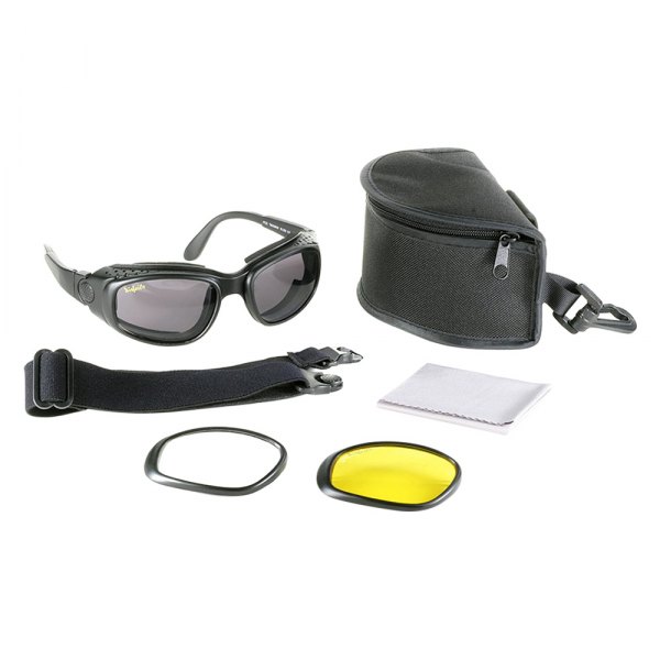 Pacific Coast Sunglasses® - Airfoil Men's Goggles Kit (Black)