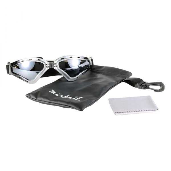 Pacific Coast Sunglasses® - Airfoil Adult Goggles (Silver Black Fade)