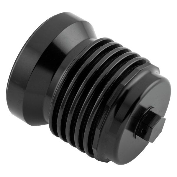 PC Racing® - Black Stainless Steel Reusable Spin-On Oil Filter
