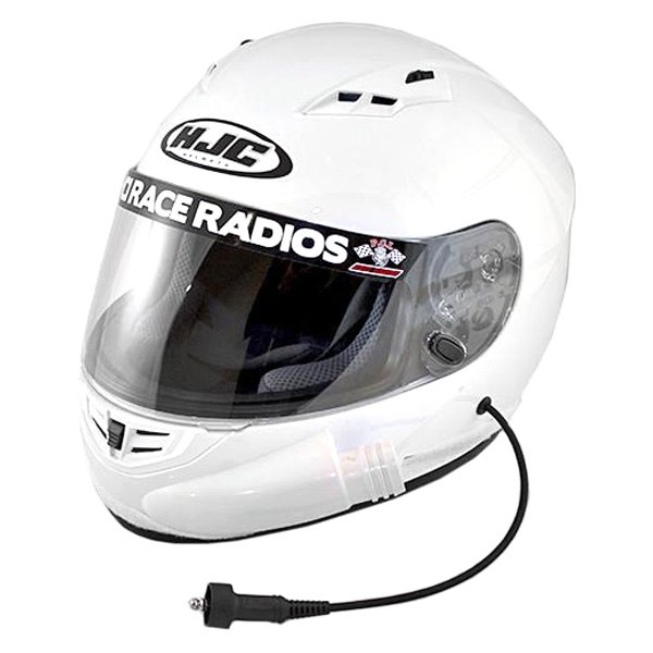 PCI Race Radios® 2427 HJC CSR3 Playcar RaceAir Small White Forced Air Helmet