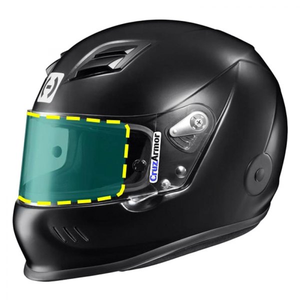 PCI Race Radios® - Cruz Armor Shield Protection Kit for Helmet Shields