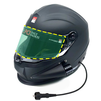 PCI Race Radios® - Cruz Armor Protection Kit for Pyrotect SA2020 Helmet