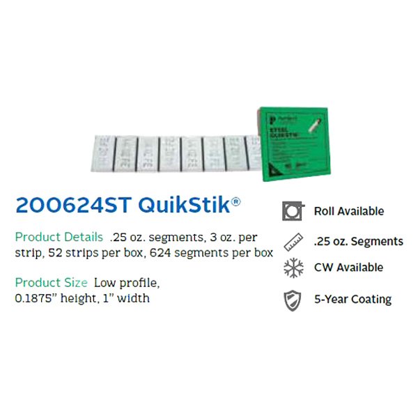 Perfect Equipment® - QuikStik™ Low Profile Wheel Weights