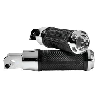 Performance Machine® - Apex Passenger Chrome Foot Pegs for Milwaukee-Eight Softails