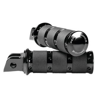 Performance Machine® - XLS Rider Black Foot Pegs for Milwaukee-Eight Softails