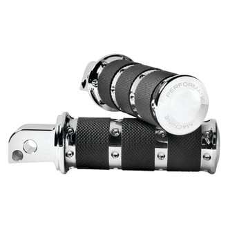 Performance Machine® - XLS Passenger Chrome Foot Pegs for Milwaukee-Eight Softails