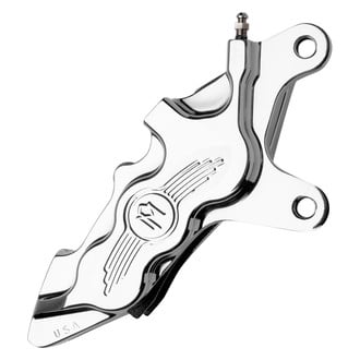 Performance Machine® - Front Left Chrome Differential Bore 6-Piston Caliper