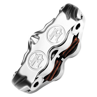 Performance Machine® - Front Right Chrome Radial Mount 4-Piston Caliper
