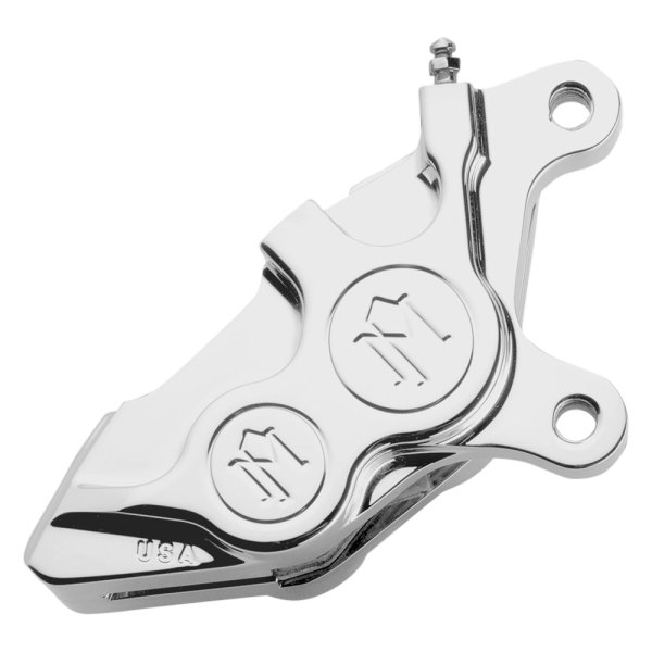 Performance Machine® - Front Left Polished Differential Bore 4-Piston Caliper