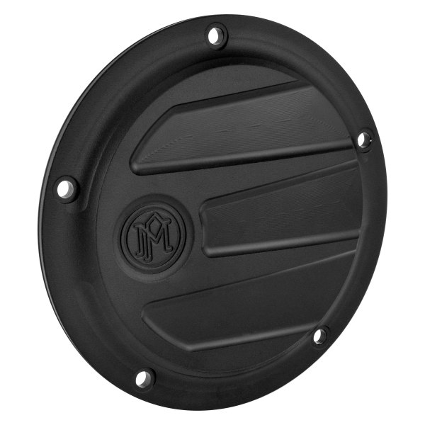 Performance Machine® - Scallop 5-Hole Black Ops Aluminum Derby Cover