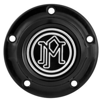 Performance Machine® - Scallop Contrast Cut Ignition Cover with 5 Holes