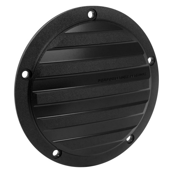 Performance Machine® - Drive 5-Hole Black Ops Aluminum Derby Cover