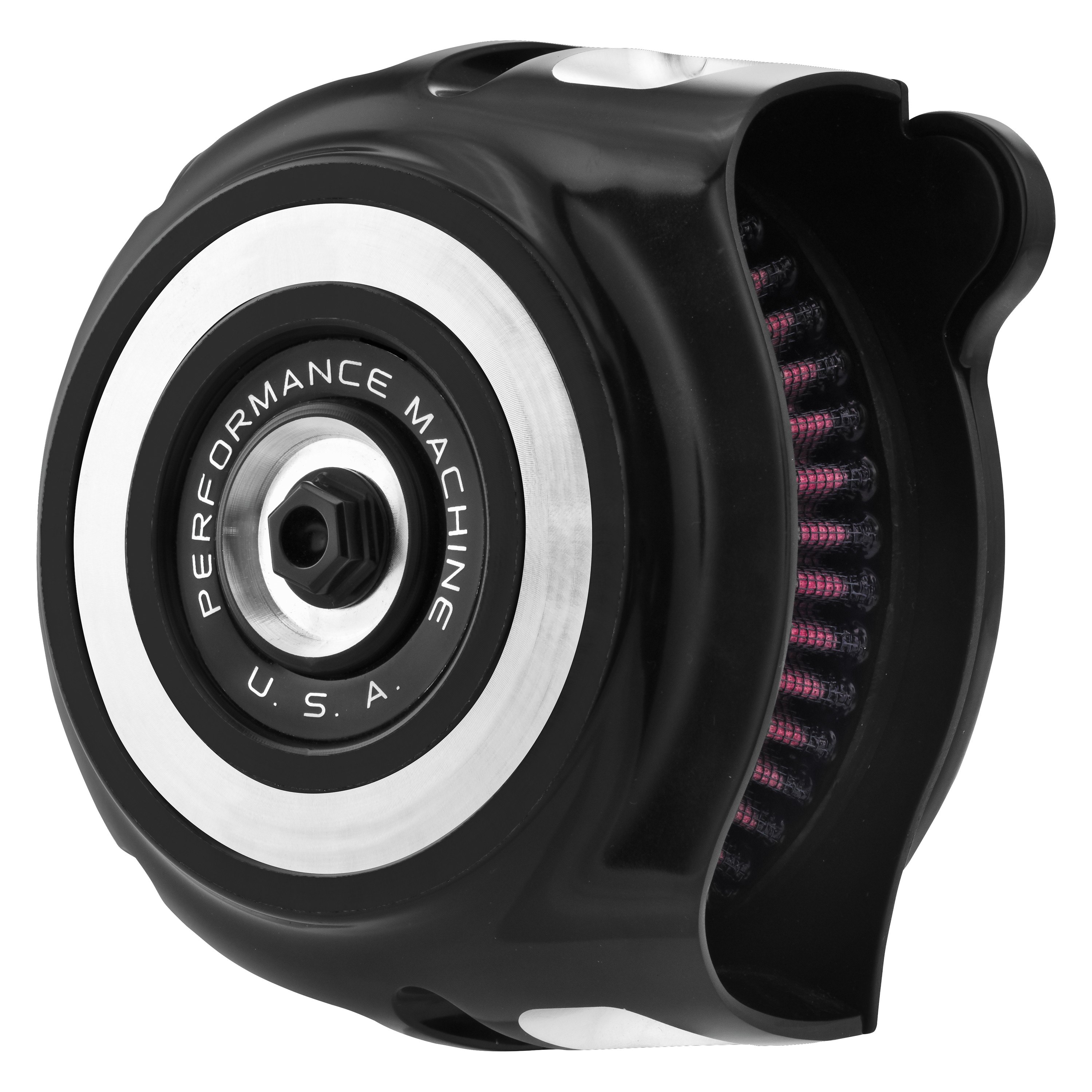 Performance Machine® - Vintage Air Cleaner - MOTORCYCLEiD.com