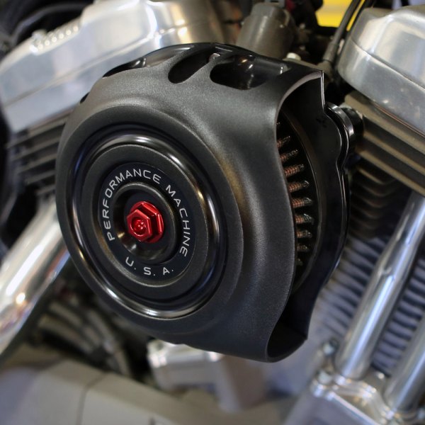 Performance Machine® - Vintage Air Cleaner - MOTORCYCLEiD.com