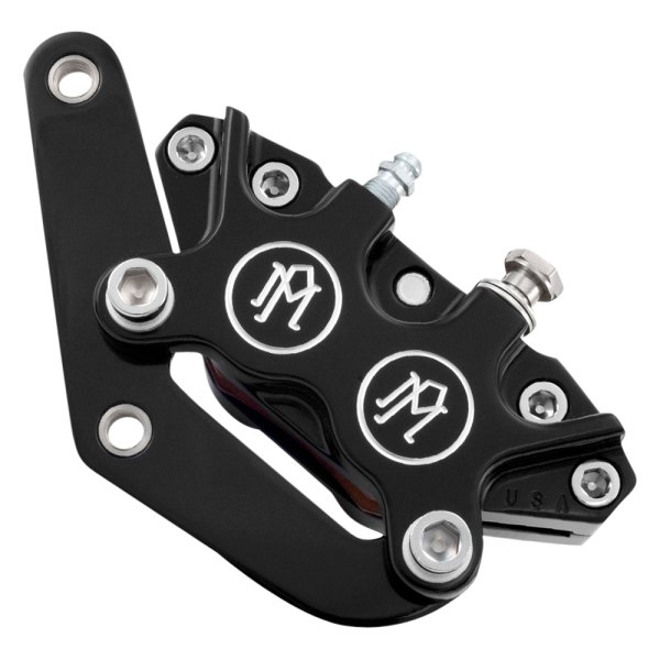 Performance Machine® - Front Left or Right Contrast Cut Classic 4-Piston Caliper with Bracket
