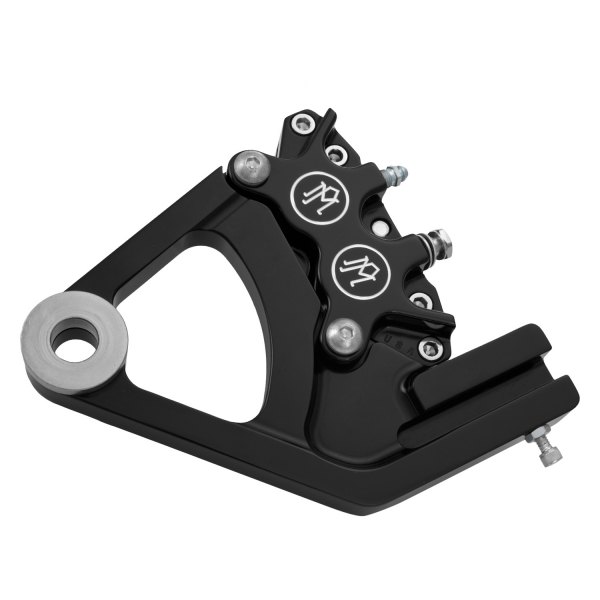 Performance Machine® - Rear Contrast Cut Classic 4-Piston Caliper with Bracket