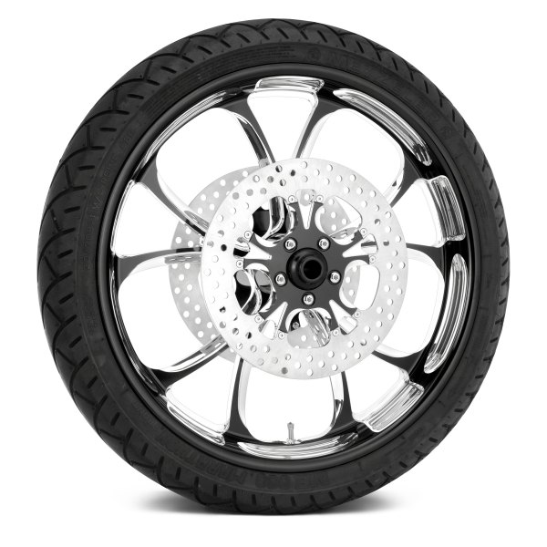 Performance Machine® - Luxe Front Wheel Package with Tire and Rotors