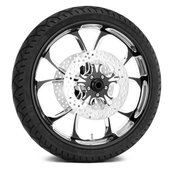 Performance Machine® - Luxe Front Wheel Package with Tire and Rotors