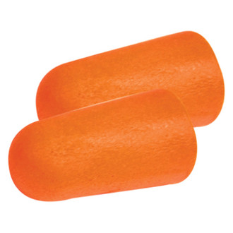 Performance Tool® - 30 dB Orange Foam Disposable Tapered Uncorded Earplugs (25 Pairs)