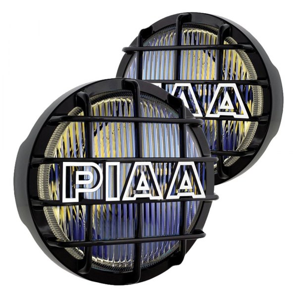 PIAA® - 520 Series 6" 2x55W Round Fog Beam Yellow Lights