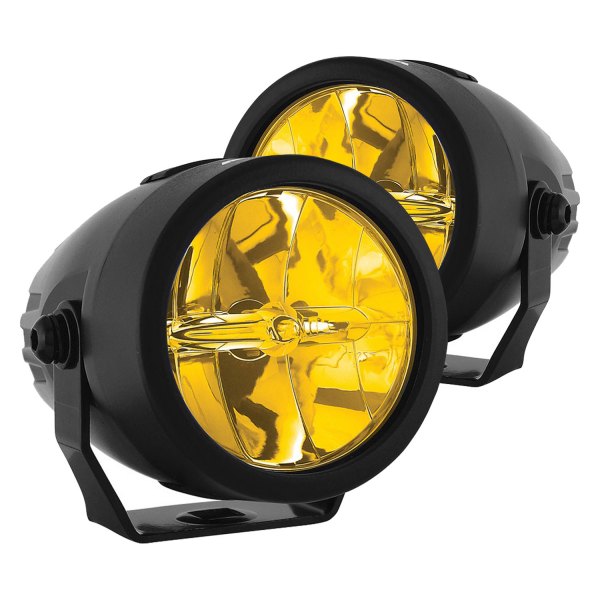 PIAA® - LP-270 2.75" 2x9.3W Round Driving Beam Yellow LED Lights