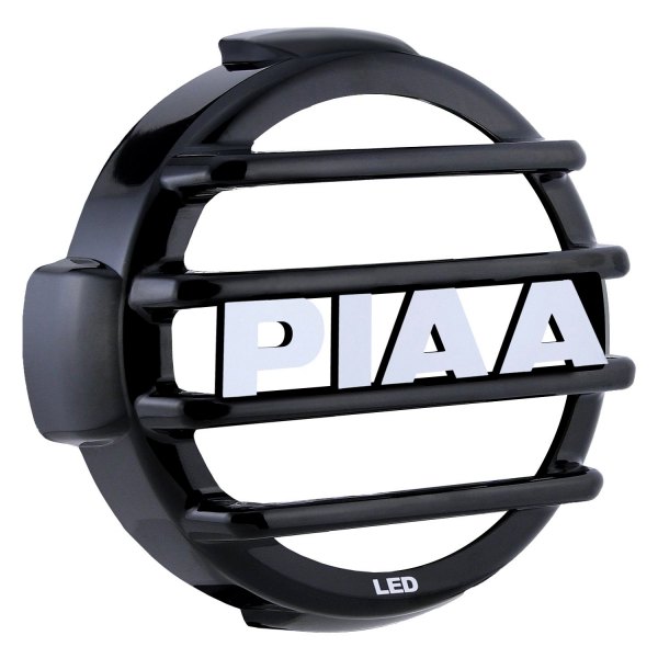 PIAA® - 7" Round Black Plastic Light Grille with PIAA Logo for LP-570