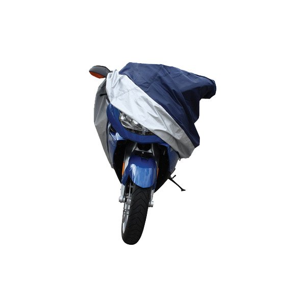 Pilot® - X-Large Blue with Silver Motorcycle Cover