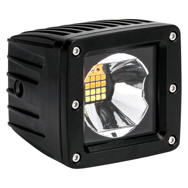 Pilot® - Utility Dual Color 3" Cube Driving Beam LED Light
