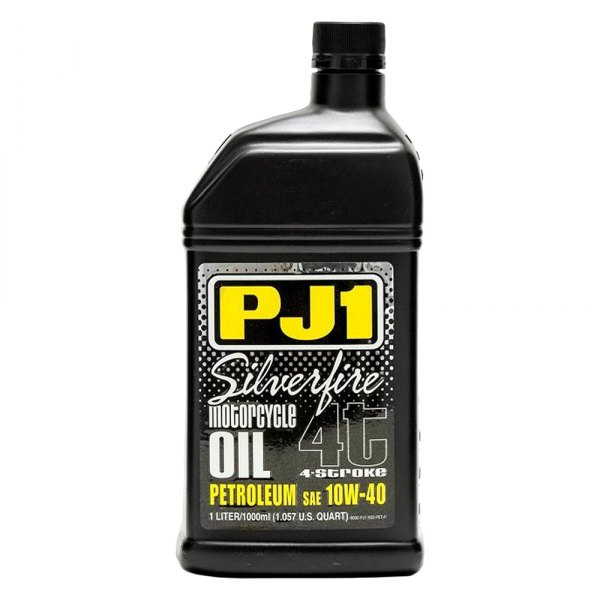 PJ1® - Silverfire Premium SAE 10W-40 Petroleum Motor Oil, 1 Liter