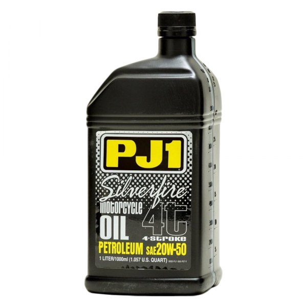 PJ1® - Silverfire Premium SAE 20W-50 Petroleum Motor Oil, 1 Liter