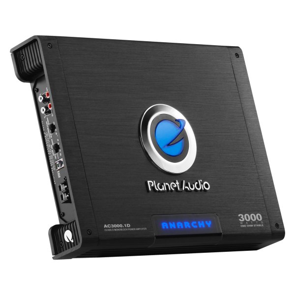 Planet Audio® - 3000W MAX Power One Channel Monoblock Class D Amplifier