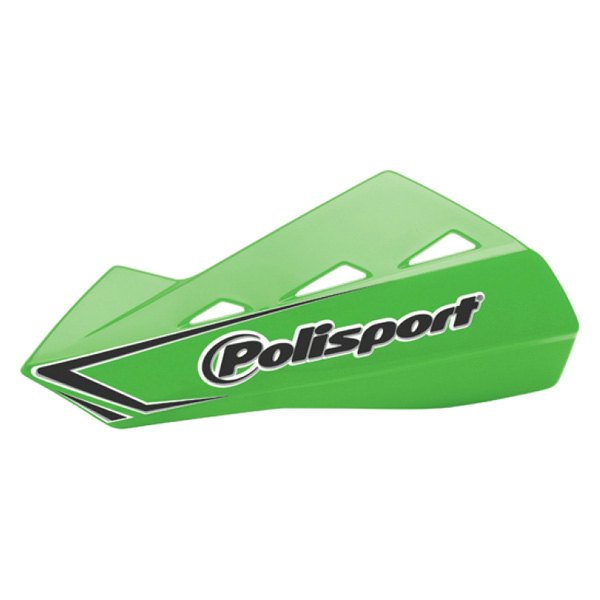 Polisport® - Qwest™ Green Handguards with Mount Kit
