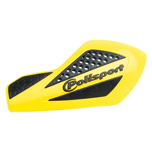 Polisport® - Yellow Free Flow Plastic Handguard Kit