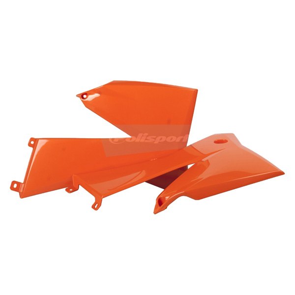 Polisport® - Orange Radiator Scoops