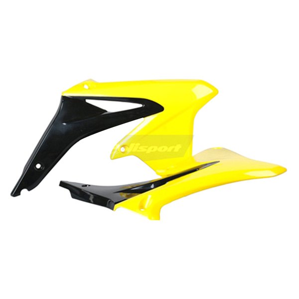 Polisport® - Black/Yellow Radiator Scoops