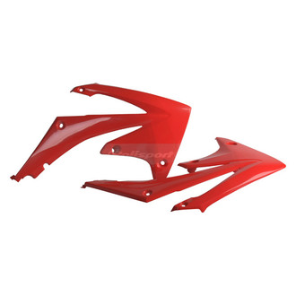 Polisport® - Red Radiator Scoops