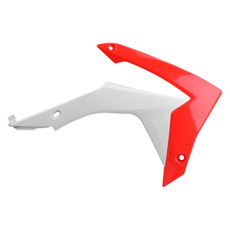 Polisport® - Red/White Radiator Scoops