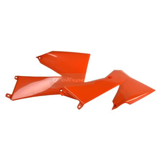 Polisport® - Orange Radiator Scoops