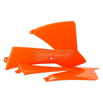 Polisport® - Orange Radiator Scoops