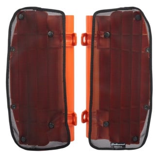 Polisport® - Black Radiator Louvers Mesh