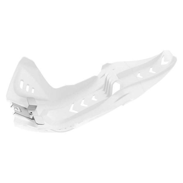 Polisport® - White Skid Plate with Linkage Protection