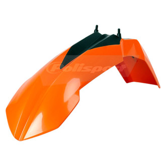 Polisport® 8571500001 - Front Orange (OEM) Fender