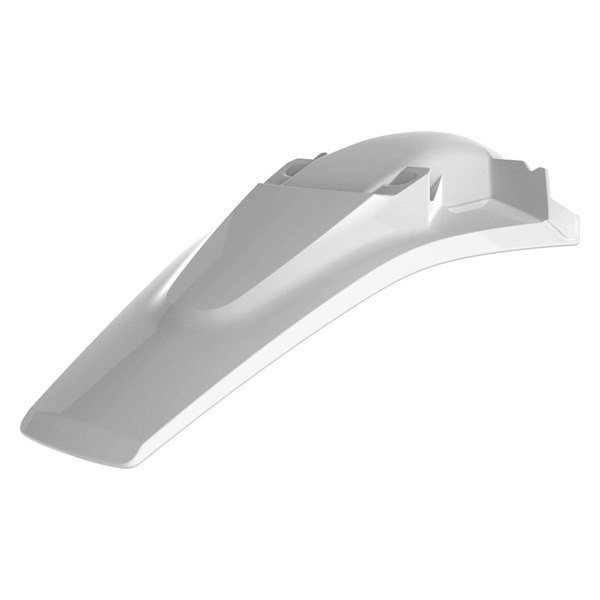 Polisport® - Rear White Fender with Tail Light Tabs