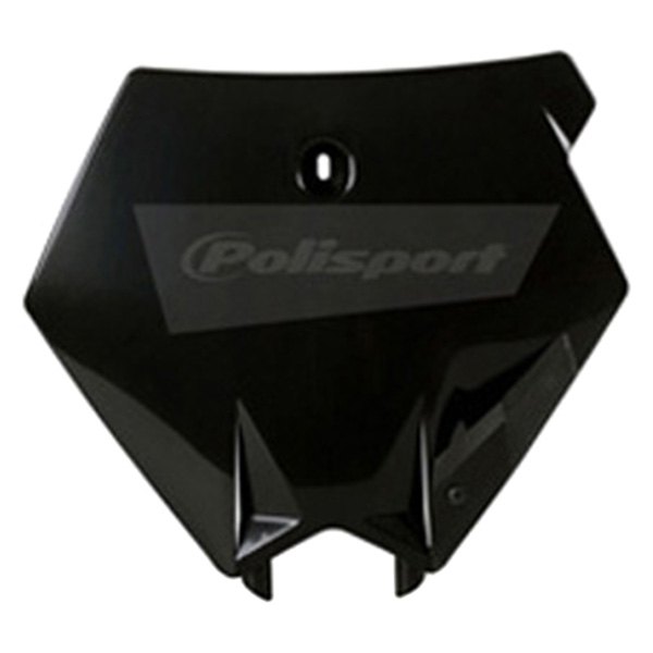 Polisport® - Black Number Plate