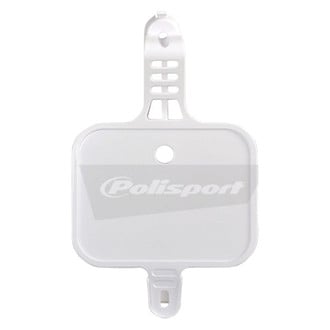 Polisport® - White Number Plate