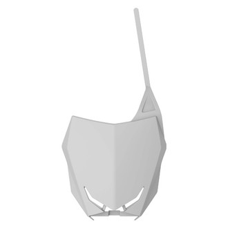 Polisport® - White Number Plate